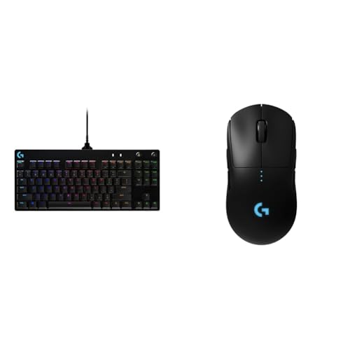Image of Logitech G PRO Mechanical Gaming Keyboard, Ultra Portable Tenkeyless Design, Detachable Micro USB Ca