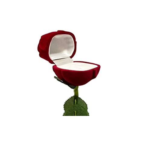 Caixa de Joias Dobrável pequena porta aliança Casamento Top