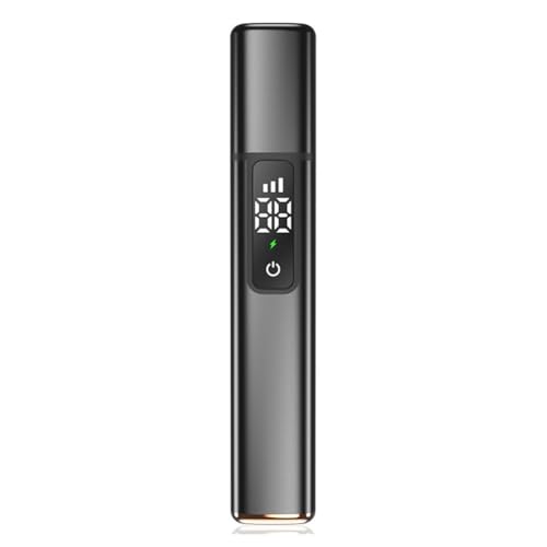 Pesderty Recortador de Pelo de Nariz EléCtrico para Hombres, Recortador de Orejas Recargable por USB, Afeitadora de Pelo de Nariz PortáTil, Resistente al Agua, Limpieza Segura
