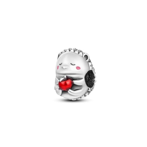 Charm Riccio con Cuore in Argento 925 per Pandora
