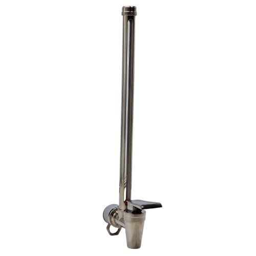 Finerfilters Stainless Steel Spigot Tap with Water Level Sight Glass for 8.5L Systems, Fits British Berkefeld - Image 2