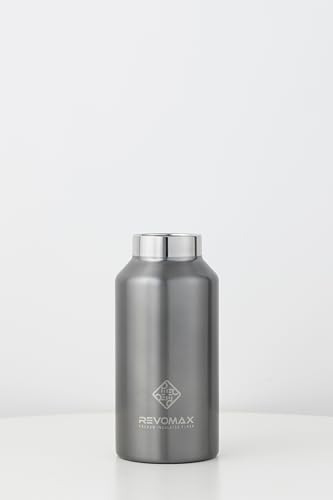 yREVOMAXz12oz 355ml Lbvʔ Y_Ή XeX{g 18ԕۉ 36ԕۗ ^fM  Mtg {}bNX (Gunmetal)