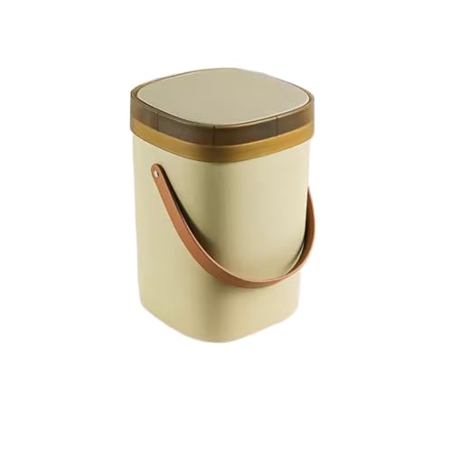 Caneca de basura portátil para cocina y baño 31.5x21.5x21.5 cm