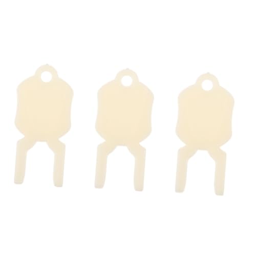 MUCKLILY 3pcs Bathroom Paper Dispenser Accessory Tissue Paper Holder Key Towel Key