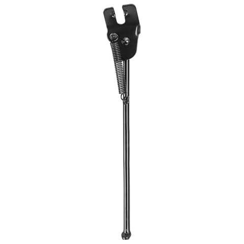 DRBIKE Kids Bike Kickstand for 20 inch Kids Bike, Bicycle Side Stand Rear Mount for Kids Bike, Bicycle Support, Black Cover