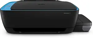 HP Ink Tank 319 Printer, All-in-One, Print, Copy, Scan, Hi-Speed USB 2.0, Up to 8/5 ppm (black/color), 60-sheet input tray, 25-sheet output tray, 1000-page duty cycle, Color