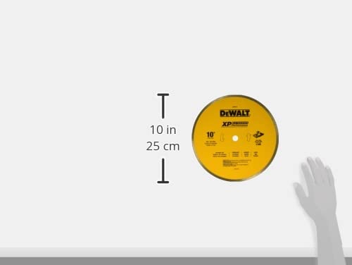 DEWALT 10-Inch Continuous Rim Diamond Blade