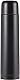 Cressi Unisex-Adult Stainless Steel Thermal Flask 1 l Sport-Thermoflasche aus Edelstahl, Schwarz