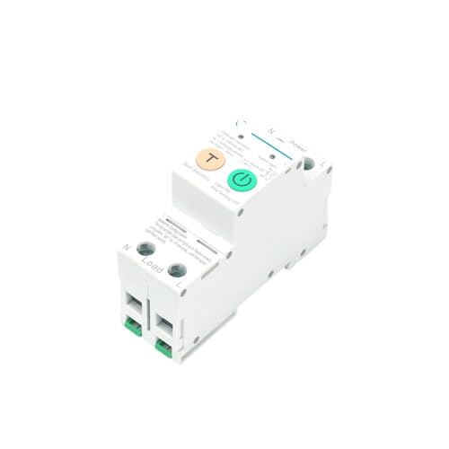Interruptor de relé de tiempo inteligente para evitar sobrecargas con ajuste de 1-63A 2
