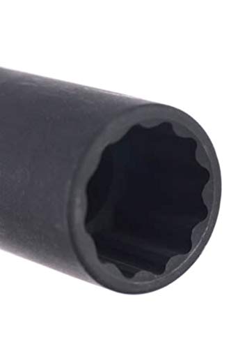 KING TONY 443021M Socket De Impacto Long 1/2" Bi-Hexagonal 21mm for DIYers & Professionals - Image 4