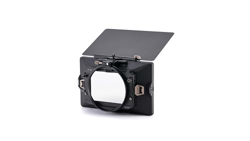 Tilta Mirage Pro Matte Box - 136mm Single Backing Kit | Carbon Fiber | Starter Kit | Clamp On to Cine Lenses | Expandable Design | Lightweight Construction