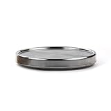 RSVP International Endurance Tool Crock Turntable Lazy Susan, Stainless Steel, 8.25