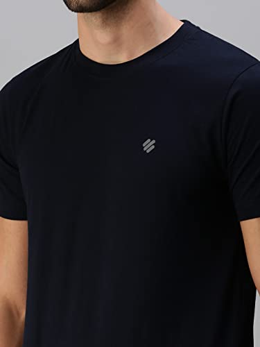 Image of ONN Men's Half Sleeves Round Neck 100% Cotton T-Shirt