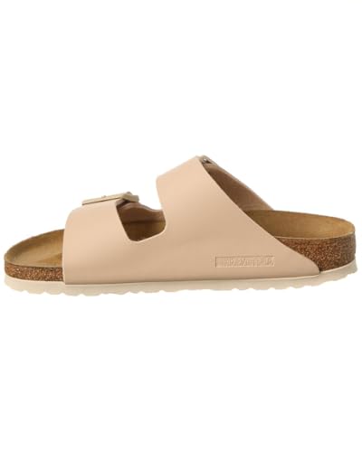 Image of Birkenstock Arizona Narrow Birko Flor Sandal, 38, Beige