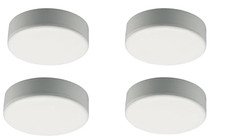 Deckenrosette 4’er Set von BLUE BUTTON GOODS - weiß- 2-teilig/ca. 70mm Durchmesser / 25mm Höhe/seitliche Auslässe zum Ausstechen