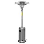 Dellonda 13kW Outdoor Gas Patio Heater - Stainless Steel - DG2
