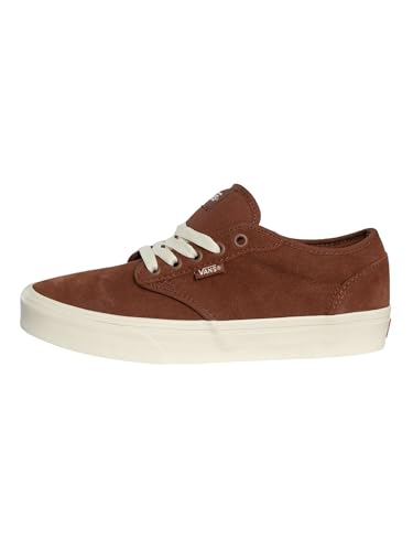Vans Men's Atwood Shoe | Low-Top Fashion Sneakers for Work, Walking & Casual Everyday Wear, Suede Basics Tortoise Shell, 8.52