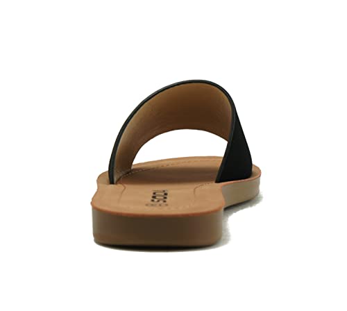 Soda EFRON-2 Little Kid Children Girls Toddler Casual Comfort One Band Fashion Slip on Slide Flip Flop Flat Sandals2