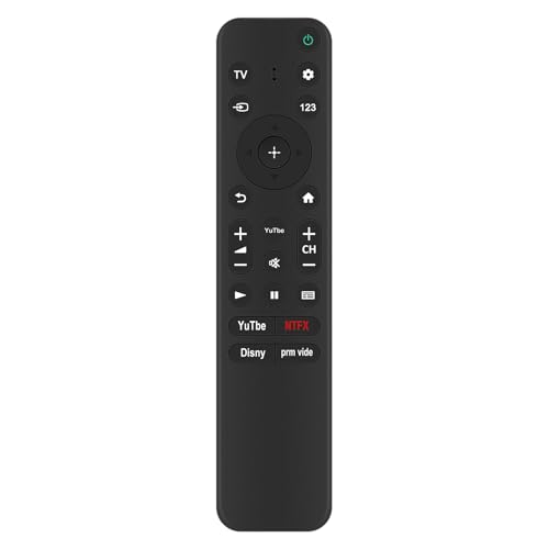 Controle remoto de substituição adequado para Smart TV Sony Bravia XR OLED 4K Ultra HD XR-42A90K XR-48A90K XR-55A95K XR-65A95K XR-65X95K XR-75X94K XR-75X95K XR-85X95K XR-75Z9K XR-85Z9K K