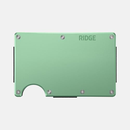 Image of Ridge Wallet For Women - Minimalist Small Wallet for Women, RFID Protection, Slim, Perfect Size, Pocket Fit, Holds up to 12 Cards