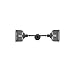 Innovations 208L-OB-G73-LED 2 Vertical Bath Vanity Light, Oil Rubbed Bronze