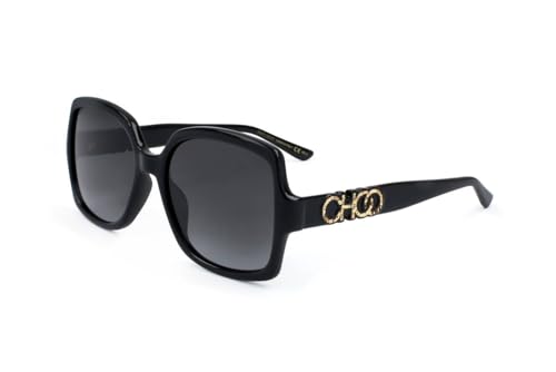 JIMMY CHOO Square Sunglasses Sammi/G 8079O Black 55mm
