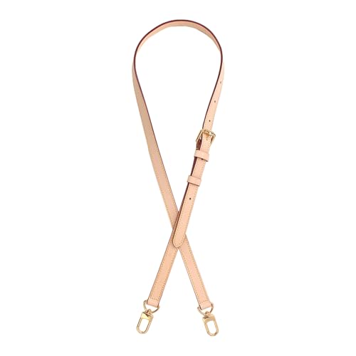 Vachetta Leather Strap Replacement Adjustable Crossbody Handbag Shoulder Purse Strap for Speedy Bags(Width:0.59in,Adjustable Length:39.4-47.2in)