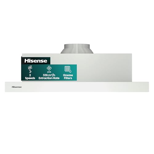 Image of Hisense CH6T10BXUK Telescopic Cooker Hood Stainless Steel