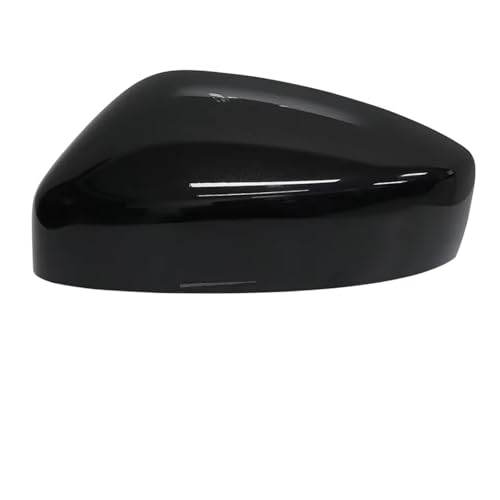 車用サイドミラーキャッ に適合するマツダ CX5 CX-5 KF 2017-2021 用 カーアクセサリー バックミラーカバー シェル ウィングミラーハウジング 蓋 キャップ 塗装済み(Black LH)