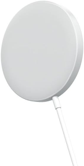 Miniatura 4 de Generic Cargador inalámbrico magnético Qi de carga rápida 15W 3 pies, blanco