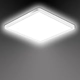 plafon led redondo 30 cm Lampara Led Techo 6500k Del Producto: Ouyulong lampara led 36w emite una luminosidad equivalente a una lámpara incandescente de 120W, en comparación, la lámpara techo led 36W le permitirá ahorrar más en electricidad. lampara led techo cuadrada dimensiones 300 * 300 * 2.5 mm / 11.81x11.81 x 0,98 inch, plafón techo led luz fria 6500K.Con una intensidad de 4200 lúmenes.