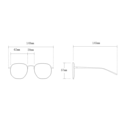 helena Trendy Rimless Square Sunglasses Womens Big Oversized Semi-Rimless Metal Frame Champagne Sunglasses for Women3