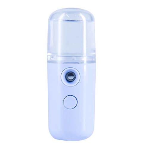 VALICLUD Rociador de Belleza Facial Multifunción Tecnología de Atomización Nano, Tamaño Compacto, Carga USB, Azul, Adecuado para Hidratación Diaria y Cuidado de Piel Sensible
