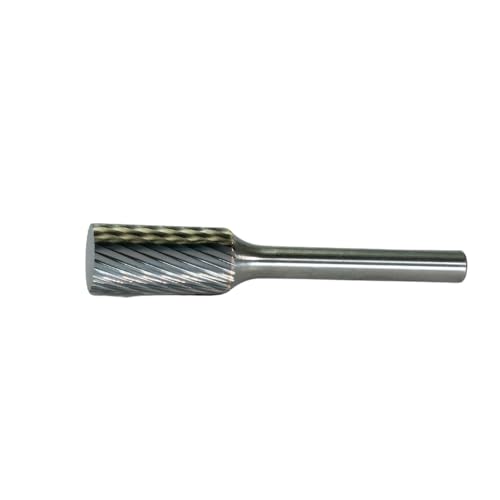 Fresa Cilíndrica de Carburo Sólido SA-43L2, Corte Simple, 1/8" miniatura 7