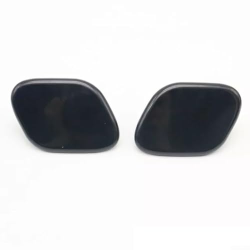 Sturdy Plastic Headlight Washer Covers for Hyundai Santa Fe 2013 2016, Includes Left and Right Parts