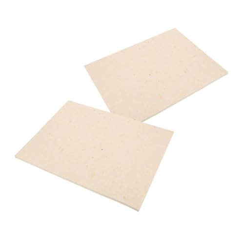 VILLFUL Almohadilla De Prensado Térmico Para Planchar 2 Piezas 29x38x1cm Aislante De Alta Temperatura Accesorios Para Prensas De Sombreros Multiusos Para Manualidades y Oficina