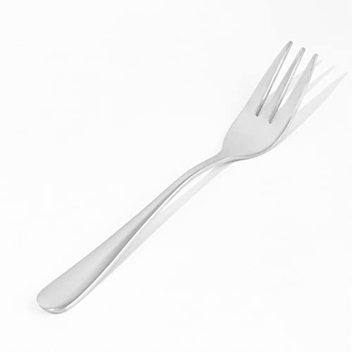 MELUNG 6-Piece Food Grade Stainless Steel Salad Forks,5.31 Inches,Mirror Satin,Classic Silver.