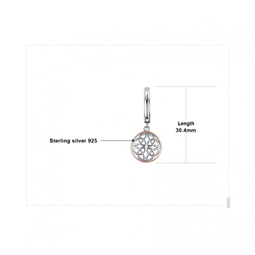 Boucles d'oreilles hoop femmes cercle anti-irritation et ultra légères - 3
