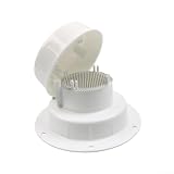 Wohnmobil-Entlüftungskappe mit Edelstahl-Mesh-Filter für 1-2 3/8 Zoll Rohre, kompatibel mit Standard-Dach-Sanitär-Entlüftungsöffnungen für Wohnmobil-Anhänger