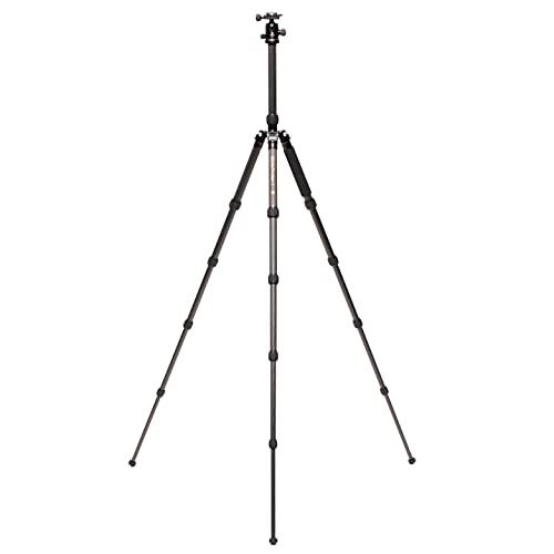 Benro Mefoto Globetrotter Travel Tripod, Ballhead And Monopod In Black, 2 Series Carbon Fiber Legs, 4 Leg Sections, Twist Leg Locks, Padded Carrying Case (Bmgtcblk) #TOP1