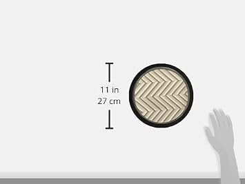 silikomart | KIT TARTE GRAFIQUE, Set with Microperforated Ring + Decorative Mat, TPLUS Ring 250 mm h 20 mm, Decorative Silicone Mould 230 mm h 20 mm, Made in Italy