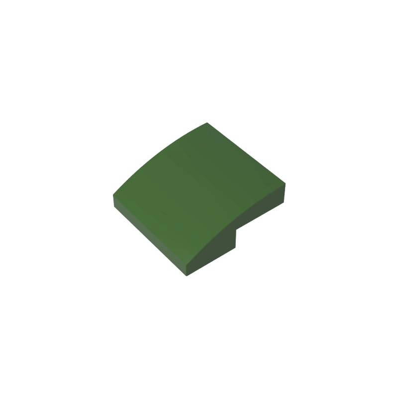 XYEIUGO GDS-659 15068 Arched Brick Slope Curved 2x2x2/3, Tarmac, 50 PCS — image 1