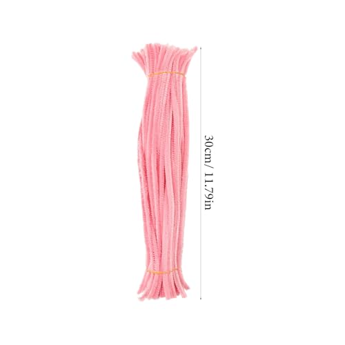 Tallos de chenilla flexibles de poliéster e hierro para manualidades DIY creativas 2