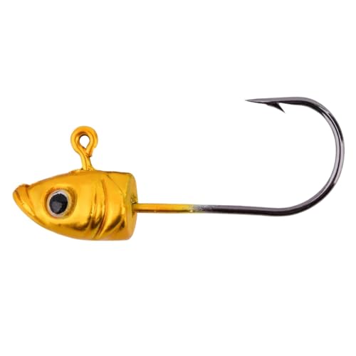 Hameçons à tête plombée pour pêcher le brochet en étang et rivière x10