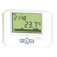 ORUS RF + RX1 8A. CRONOTERMOSTATO INALAMBRICO, SEMANAL Y 3 TEMPERATURAS CON ACTUADOR INALAMBRICO
