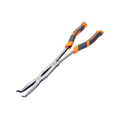 Double Joint Plier Anti Slip Long Handle Plier, for Industrial Construction, 45 Big Circle, Total Length 34cm