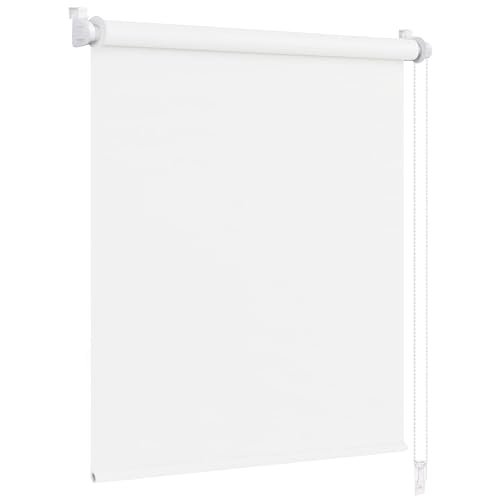 Victoria M. Klemmfix Estor Opaco Enrollable para Puertas y Ventanas, Fijación sin Taladrar, 75 x 150 cm, Blanco