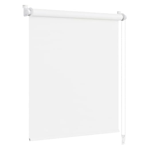 Victoria M. Tenda a Rullo Oscurante Klemmfix, Montabile Senza Fori, 70 x 230 cm, Bianco
