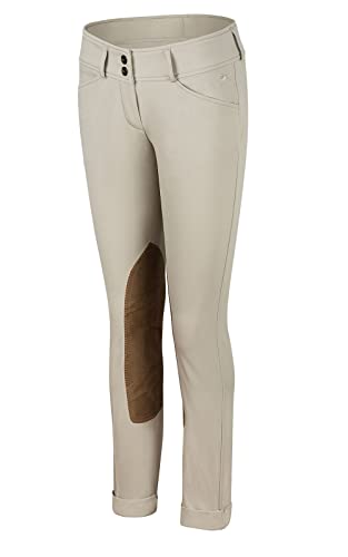 R.J. Classics Collette Women's Front Zip Jodhpurs Sand 4 Regular