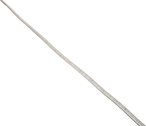 CBConcept UL Listed, 16.4 Feet,Super Bright 4500 Lumen, 6000K Pure White, Dimmable, 110-120V AC Flexible Flat LED Strip Rope Light, Commercial Grade, Indoor Outdoor use, Ready to Plug n Shine